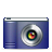 Camera, digital DarkSlateBlue icon