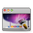 wallpaper, Aurora, Desktop Silver icon