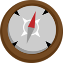 compass LightGray icon