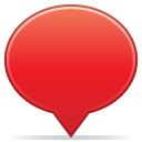 Balloon, Social Crimson icon