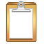 Clipboard Sienna icon