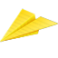 Plane Gold icon