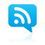 feed, Comment DeepSkyBlue icon