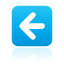 button, Left, navigation DeepSkyBlue icon
