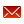 Message, red, new Black icon