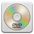 Dvd, media Silver icon