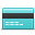 card, payment MediumTurquoise icon