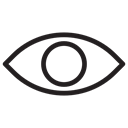 optical, vision, medical, Ophthalmology, Eye Black icon