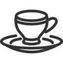 food, Restaurant, Coffee Shop, hot drink, cup DarkSlateGray icon