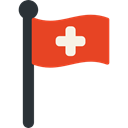 cross, Clinic, Maps And Flags, medical, Health Clinic, Hospitals, First aid, Health Care, hospital, flag Black icon