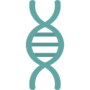 Deoxyribonucleic Acid, Genetical, science, education, Biology, medical, dna, Dna Structure Black icon