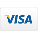 visa, Credit card, curved WhiteSmoke icon