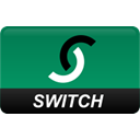 curved, Credit card, switch Teal icon