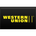 western, straight, Credit card, union Black icon