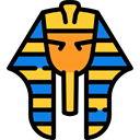 Egyptian, Pharaoh, Avatar, dynasty, people Black icon