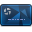 Credit card, Sapphire DarkSlateGray icon