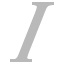 italic, Font Silver icon