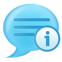 blog, Info LightSkyBlue icon