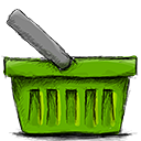 Basket, Empty OliveDrab icon