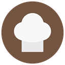 Cooker, Kitchen Pack, kitchen, Chef, food, Chef Hat, Cooking, fashion DarkOliveGreen icon