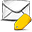 tag, Email Gold icon