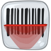 reader, Barcode, hdpi RosyBrown icon