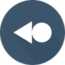 Multimedia Option, Orientation, left arrow, directional, Arrows DarkSlateGray icon