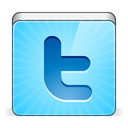 Apple, festival, twitter, Social LightSkyBlue icon