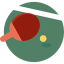 equipment, racket, sports, ping pong, table tennis DimGray icon