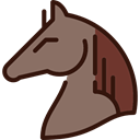 western, Animal, hair, Horsehair, head, Animals, horse DimGray icon