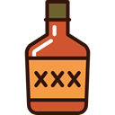 food, Bottle, western, whisky, Alcohol, drink, Xxx Black icon