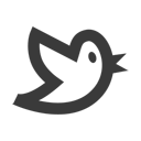 tweet, bird DarkSlateGray icon