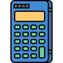 maths, calculator, Technological, technology, Calculating SteelBlue icon