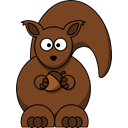 squirrel SaddleBrown icon