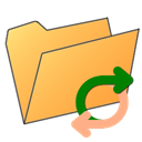 Folder, exchange SandyBrown icon