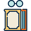 study, reading, education, Literature, Book, Library MidnightBlue icon