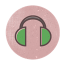 Headphone Tan icon