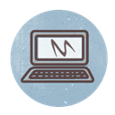 Laptop LightSteelBlue icon