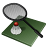 Badminton DarkSlateGray icon