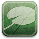 eco, green, Typepad Silver icon