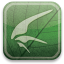 Xunlei, eco, green DarkSlateGray icon