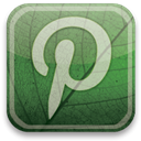 eco, green, pinterest DarkSlateGray icon