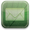 eco, green, Email DarkSeaGreen icon