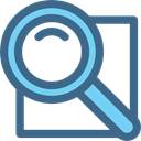 search, zoom, Loupe, Tools And Utensils, magnifying glass, detective DarkSlateBlue icon