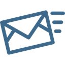 mail, Message, Email, envelope, interface, send, Note Black icon