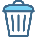 Garbage, Trash, recycle, Can, tin, Tools And Utensils DarkSlateBlue icon