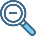 zoom, search, Zoom out, Tools And Utensils, Loupe, magnifying glass, detective DarkSlateBlue icon