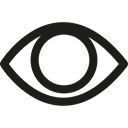 Ophthalmology, Body Part, Eye, optical Black icon