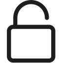 Unlock, padlock, open, Tools And Utensils, Unlocked, security, secure Black icon
