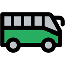 transportation, Bus, Public transport, vehicle, school bus, transport, Automobile Black icon